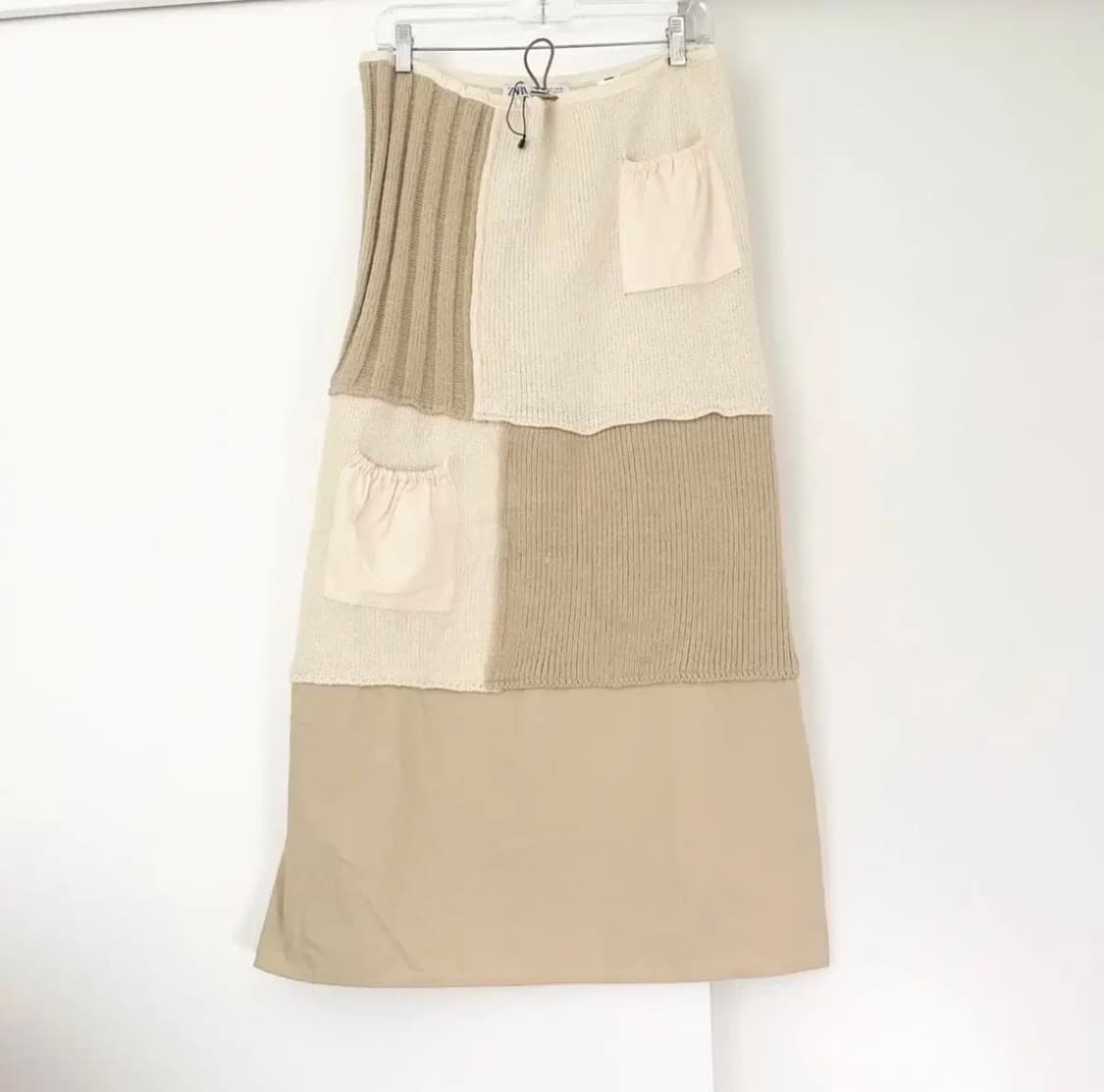 자라패치워크 스커트 상품이미지1