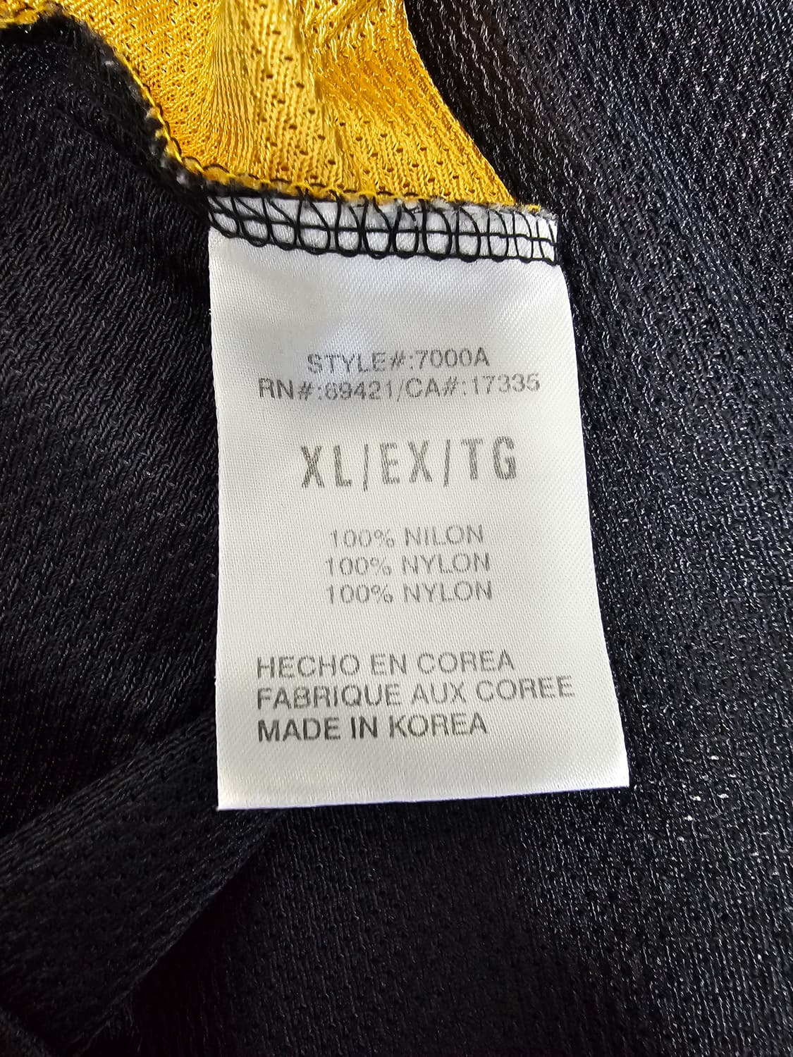 리복 LA레이커스 코비 브라이언트 져지 XL 상품이미지5
