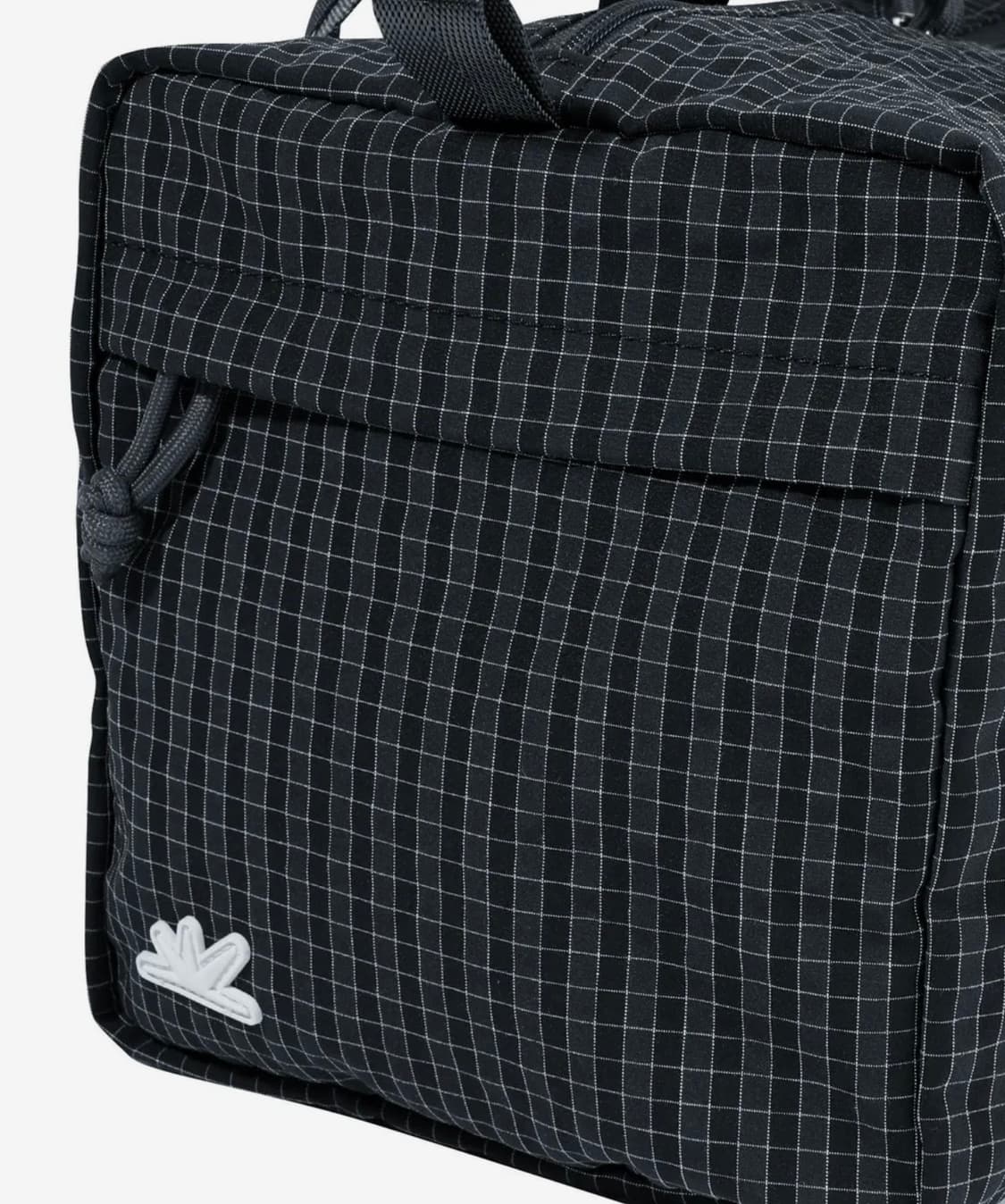 썬러브 더플백 블랙 그리드 상품이미지5