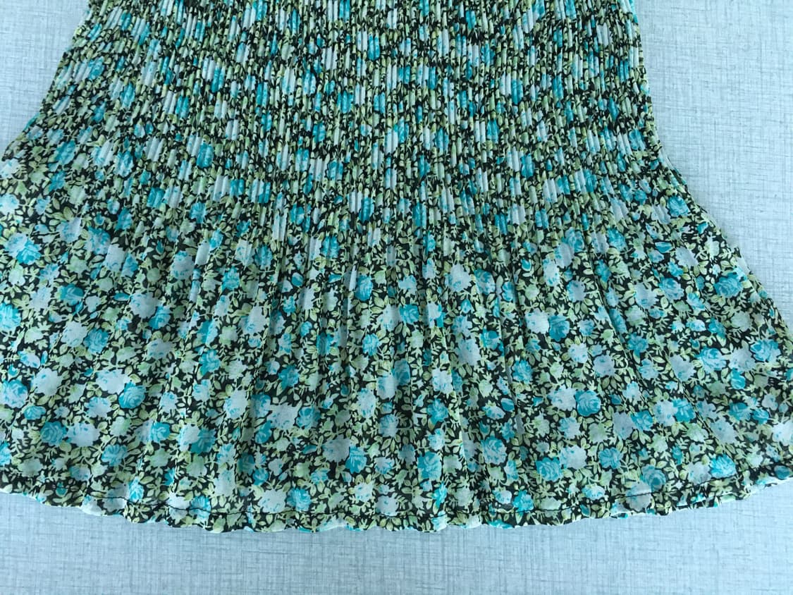 floral pleated top 상품이미지3