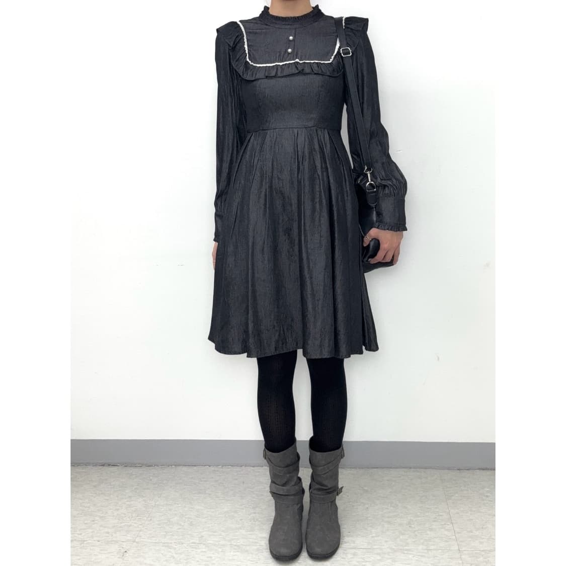 빈티지 고딕 원피스 상품이미지2