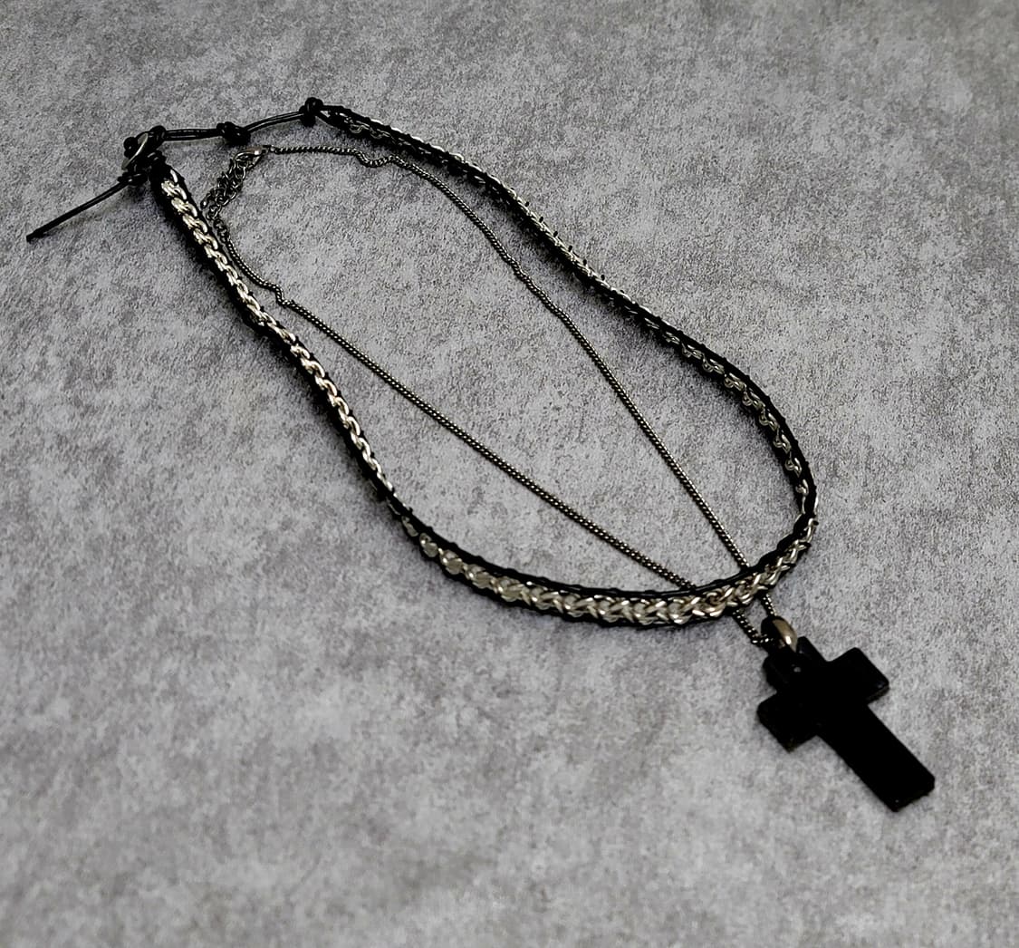 cross necklace set  상품이미지1