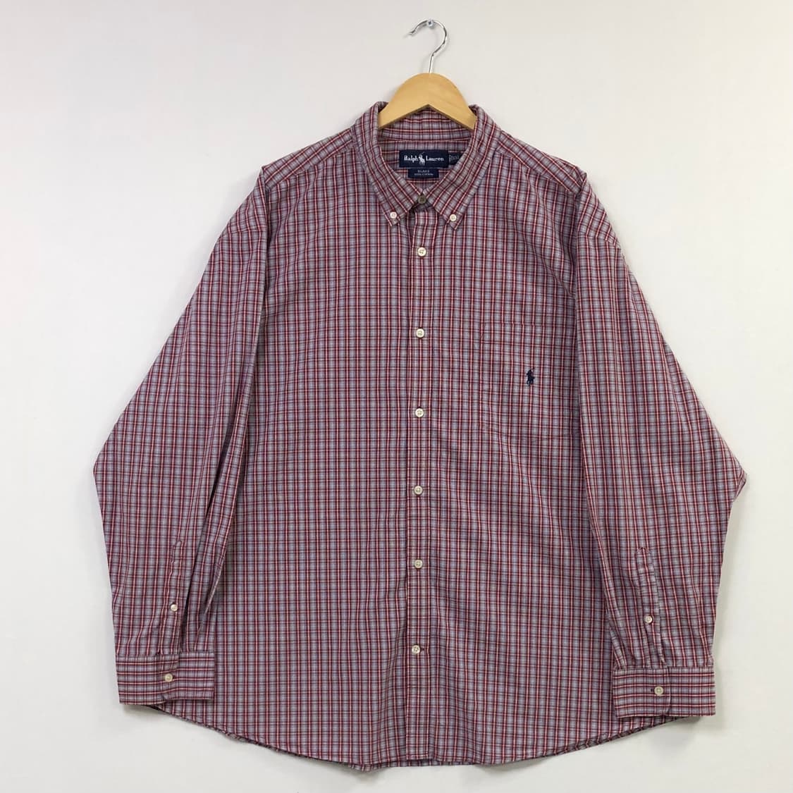 Xxl 폴로 체크 빅셔츠 상품이미지2