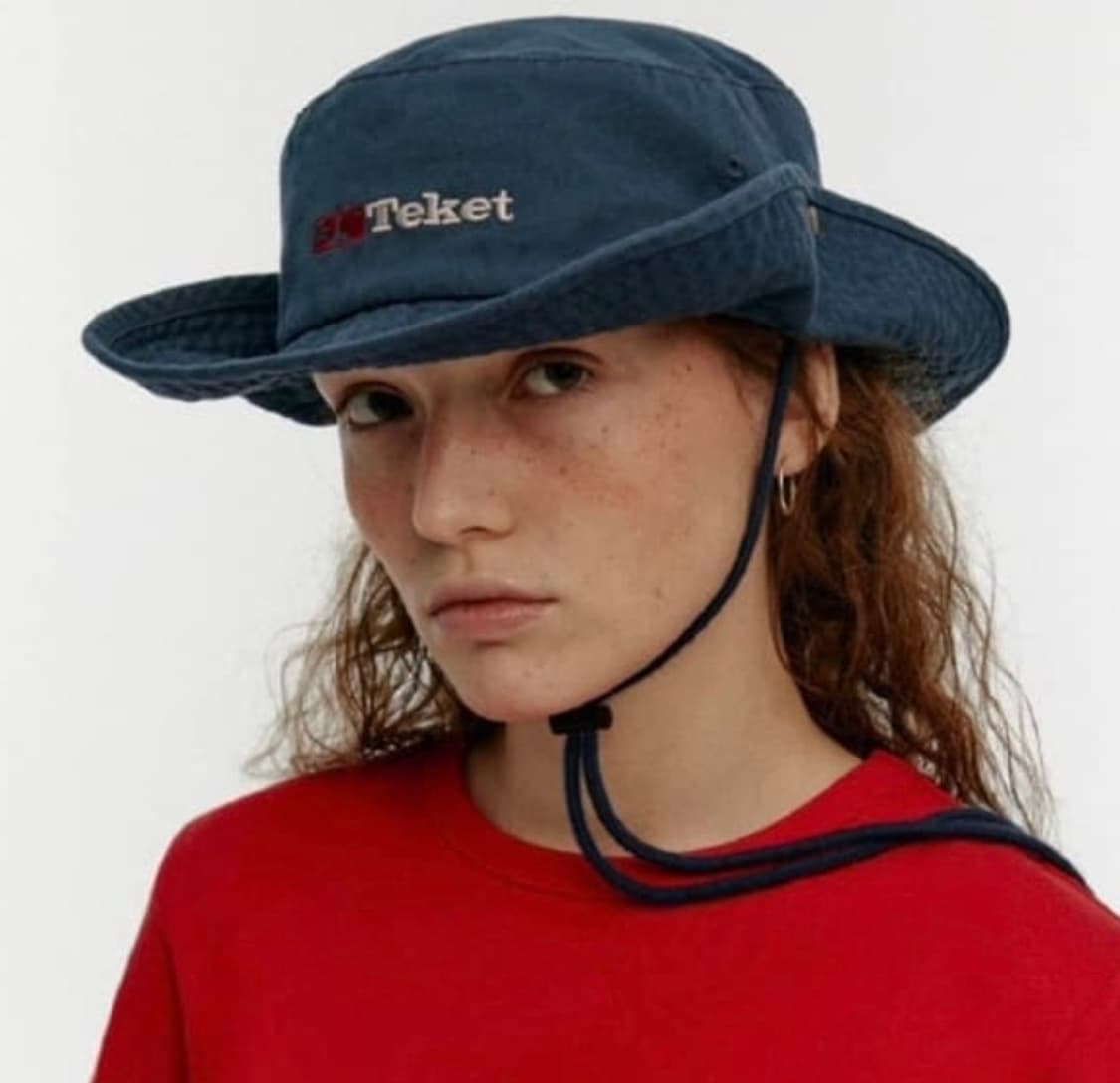 테켓 버킷햇 네이비 상품이미지1