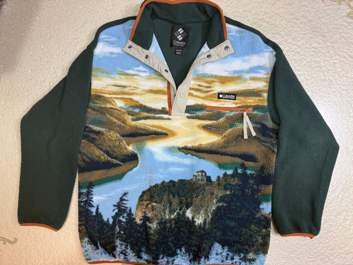 Columbia Tree Pattern Fleece  상품이미지1