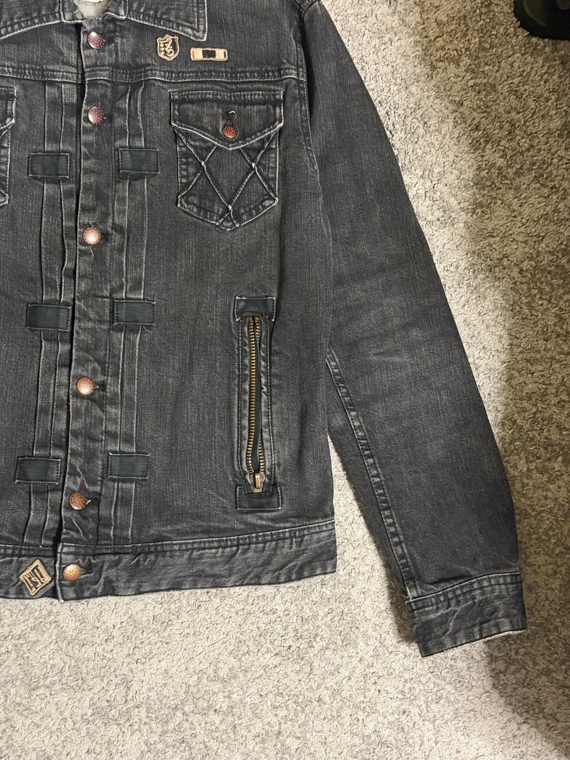 DIESEL 디젤 패치 데님 자켓 상품이미지5