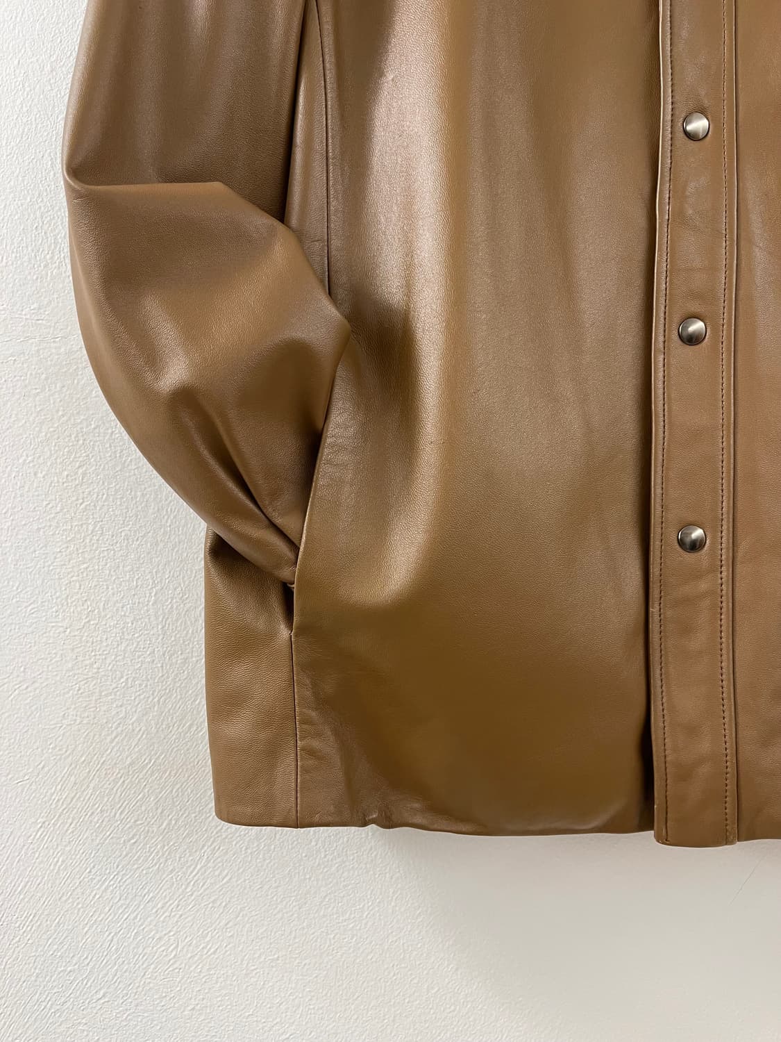 L&B Homme 쉽스킨 레더 자켓 양가죽 상품이미지5