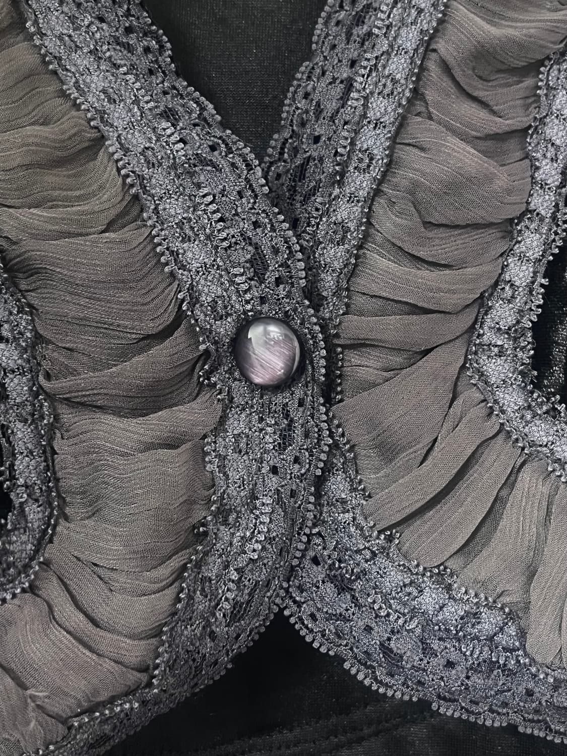 고딕 고스로리 오리엔탈 가디건 셔링 레이스 공겜 로맨틱 상품이미지2