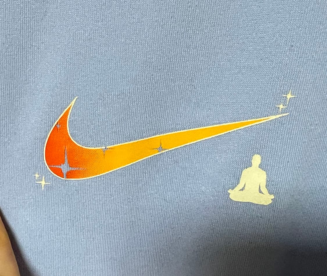 NIKE 나이키 드라이핏 요가 남자 반팔티 코발트 블리스 XXL 110 상품이미지4