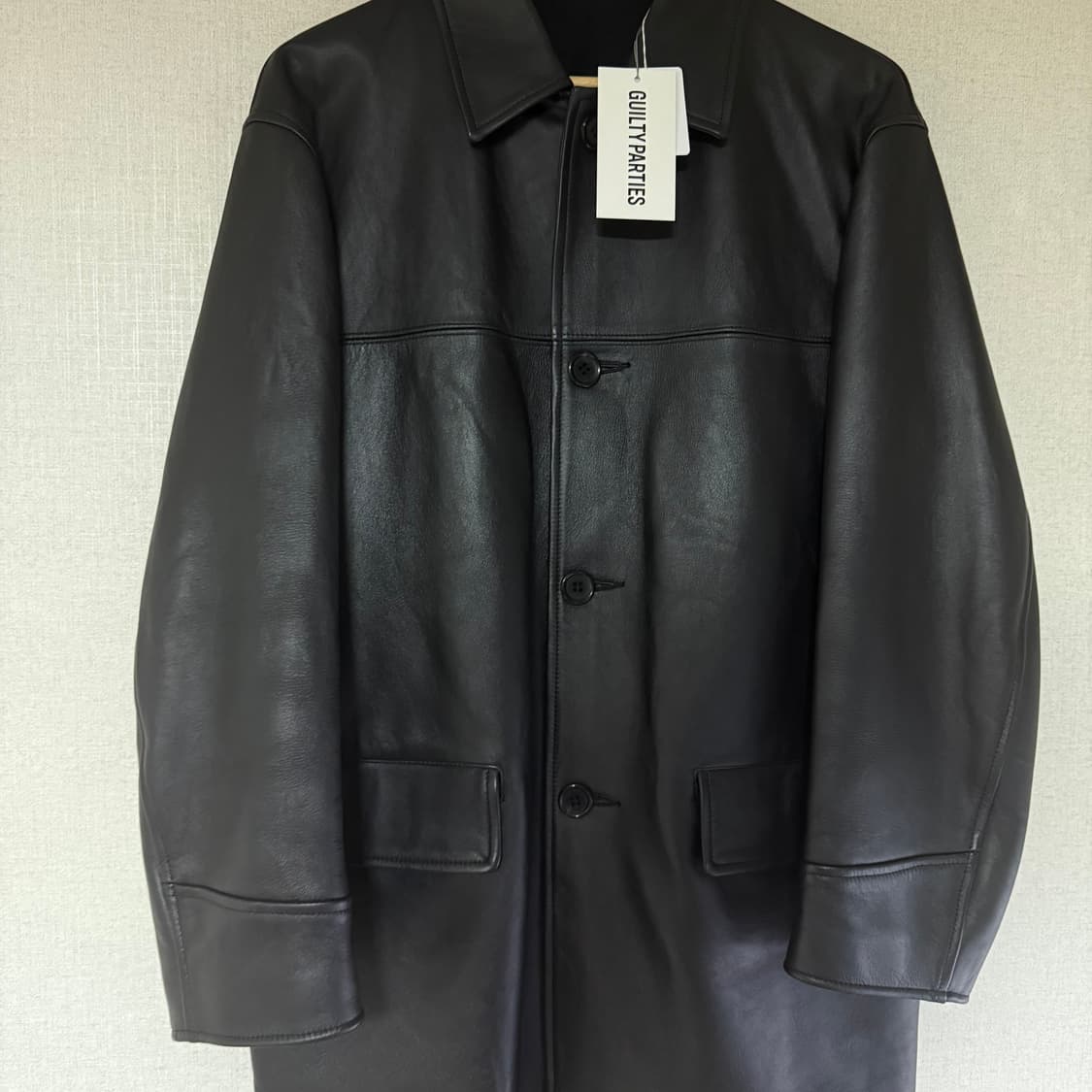 [M]와코마리아 23FW SHEEP SKIN 레더 카코트 상품이미지4