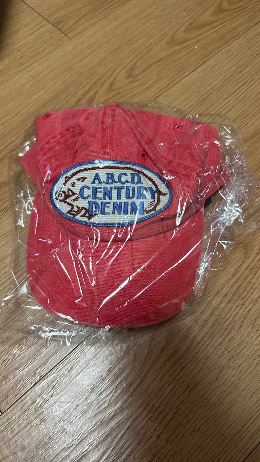 캐피탈 오사카 한정판 익클 볼캡 모자 캡 레드 데님 익스클루시브 상품이미지3