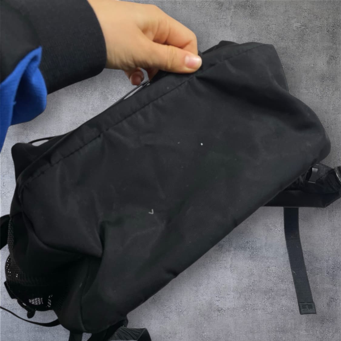 엠엘비 MLB 블랙 코듀라 3M 스트링 백팩 상품이미지5