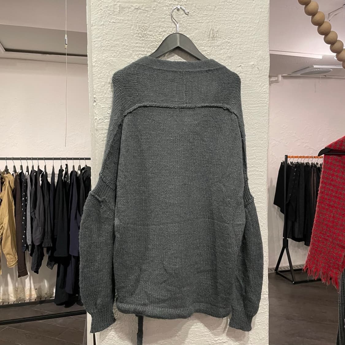 요지야마모토 오버사이즈 니트 상품이미지3