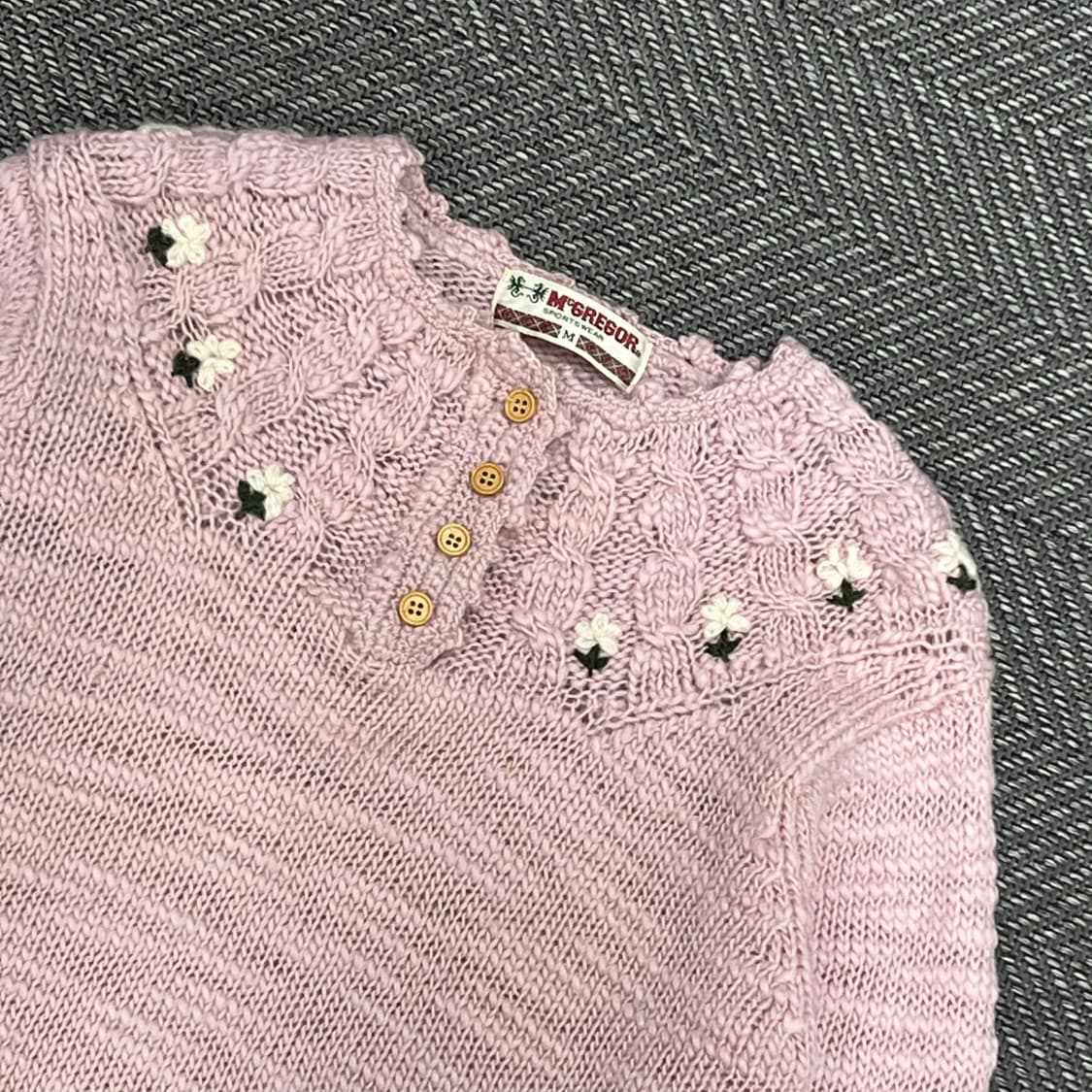 맥그리거 플라워자수 울니트 v1048 상품이미지3