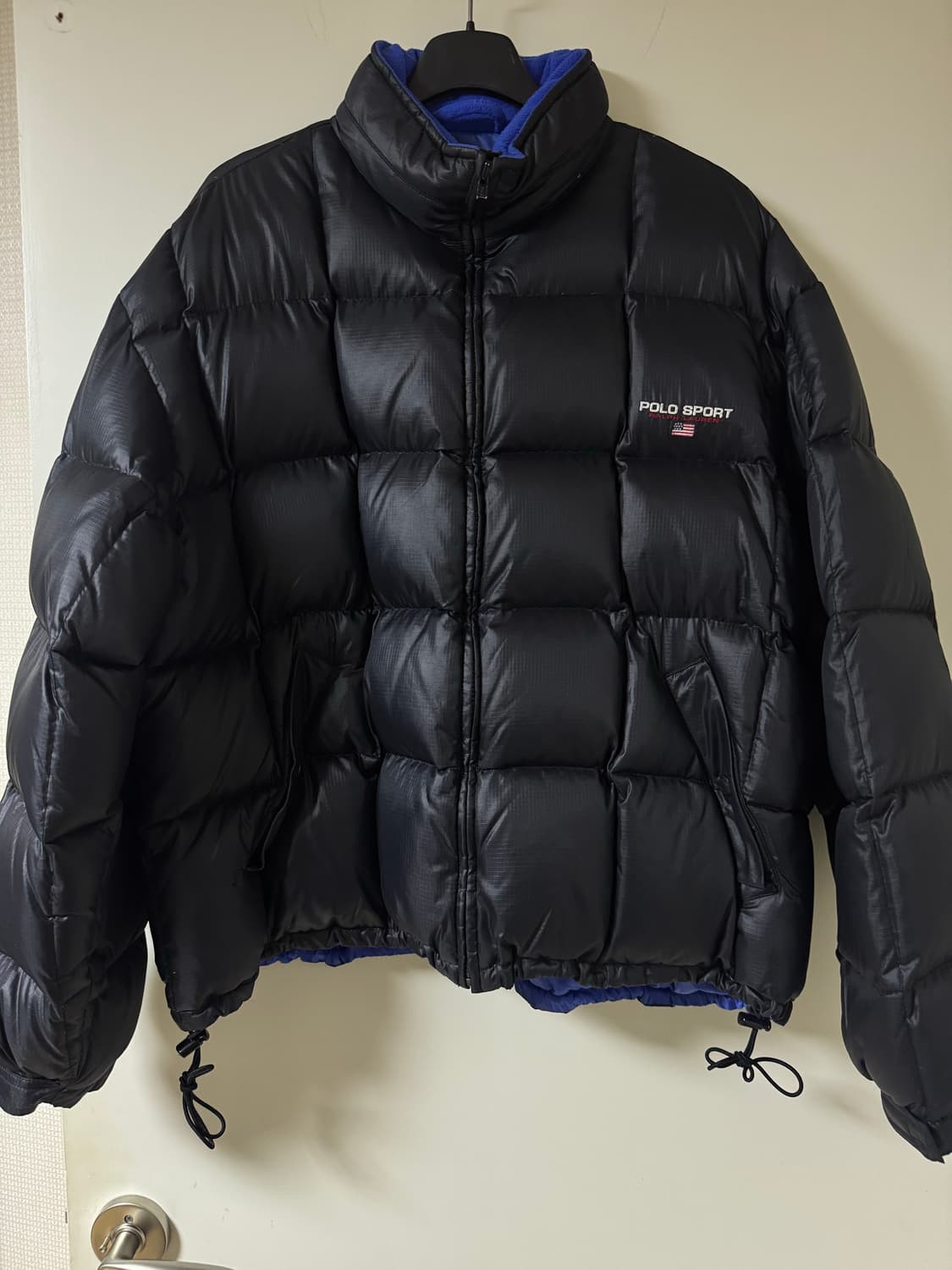 빈티지 폴로 스포츠 덕다운 패딩 자켓 상품이미지1