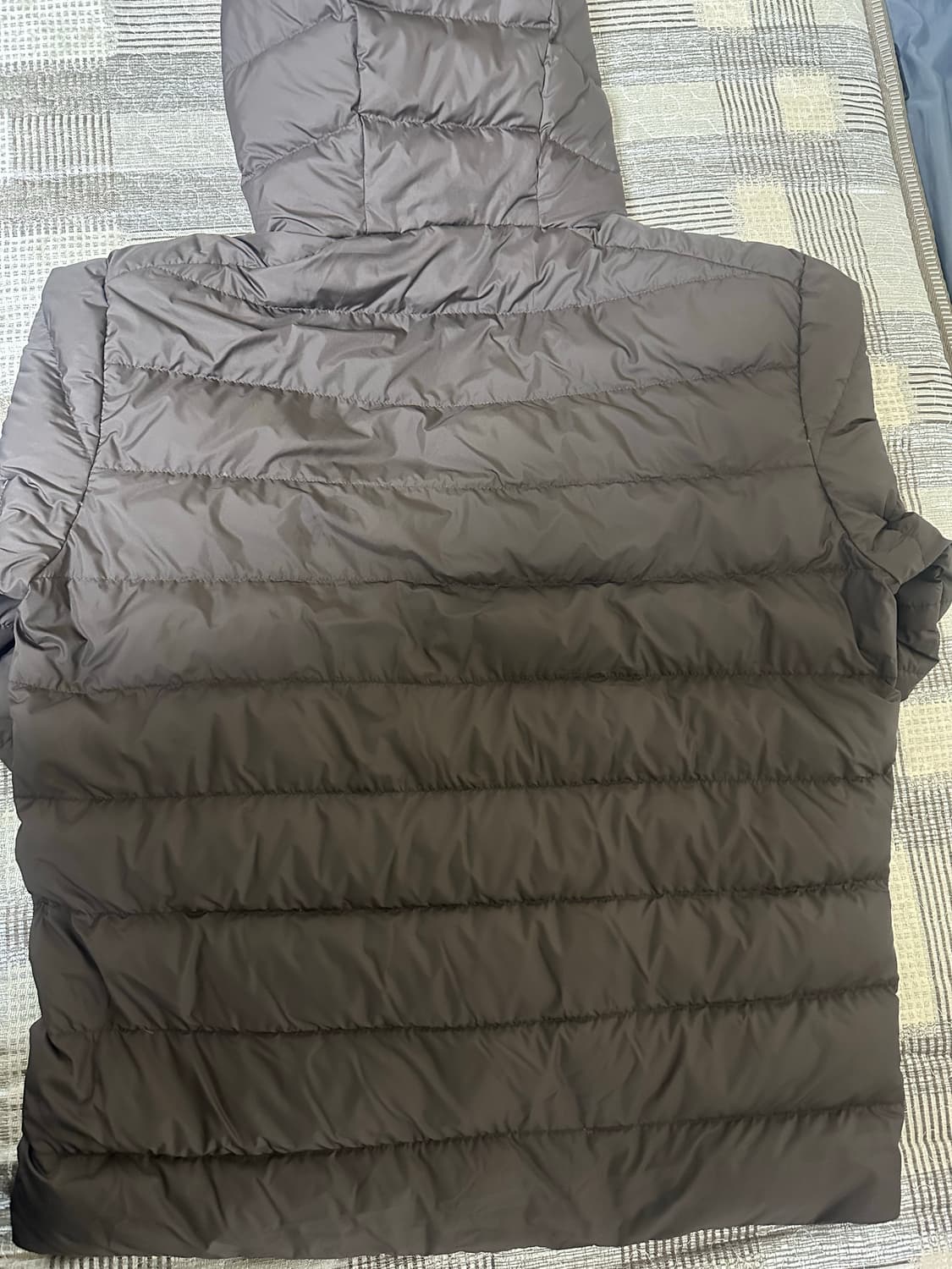 무탠다드 시티레저 후디드 라이트다운 브라운 M 상품이미지3