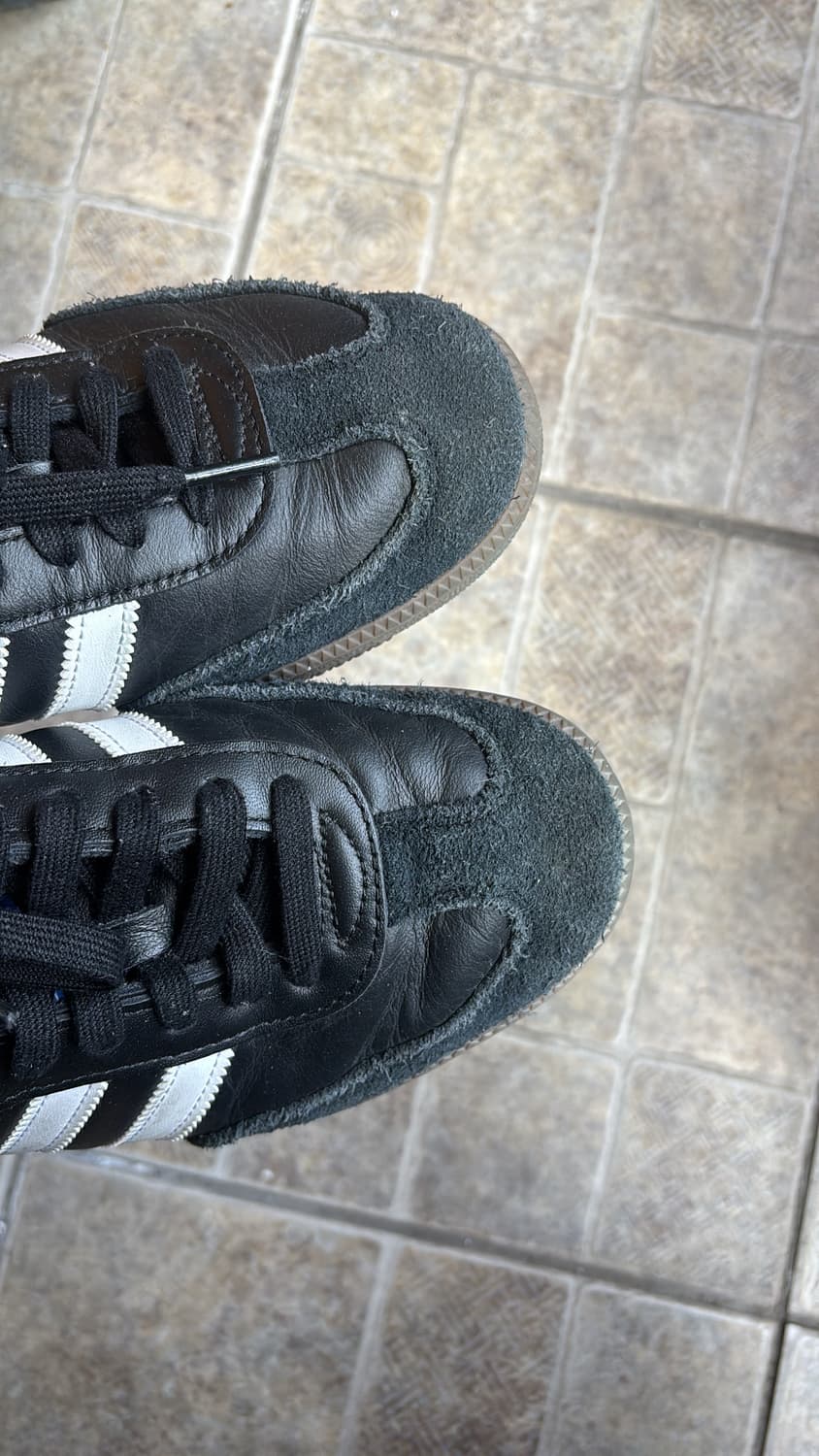 아디다스 삼바 OG 블랙 화이트  상품이미지2