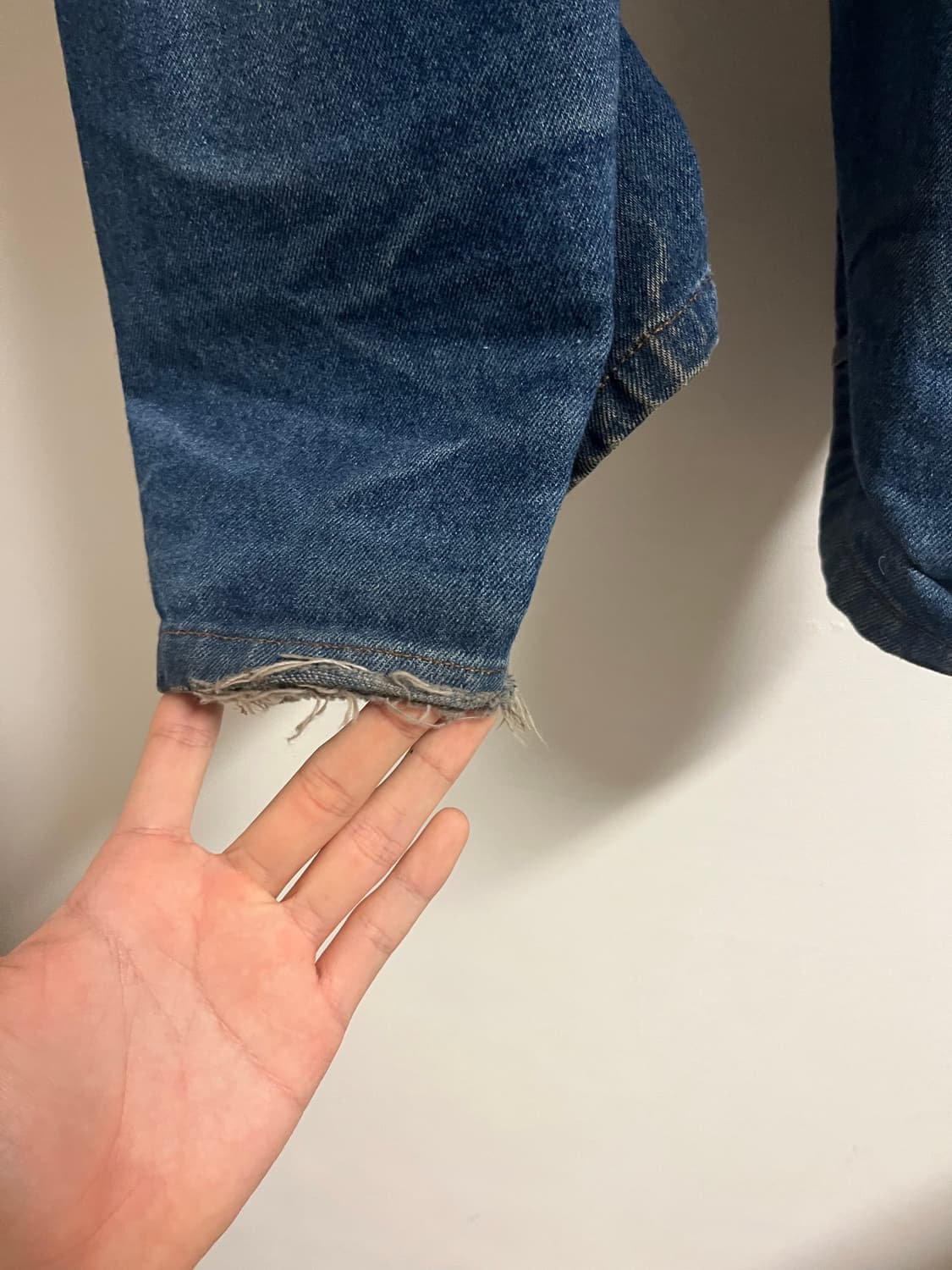 Y/PROJECT NAVY ACID WASH 상품이미지4