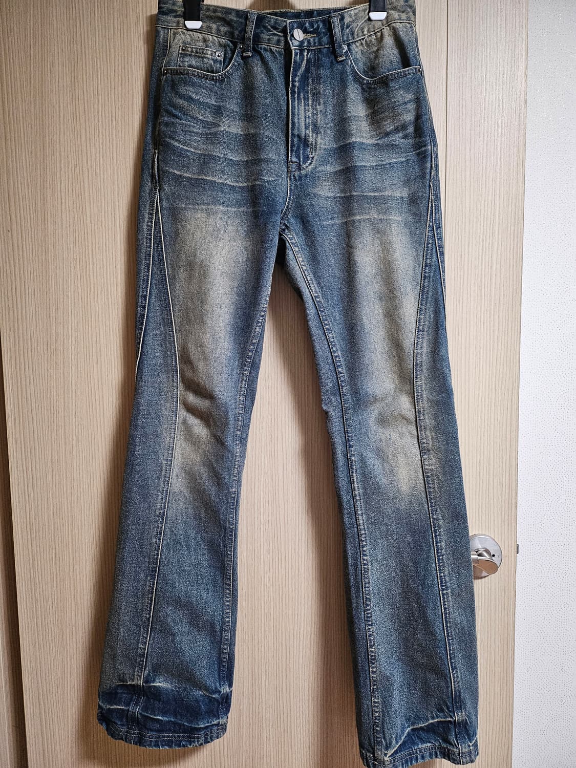 [사이즈 교환] 낫포너드 플레어핏 데님 팬츠 m사이즈 상품이미지2