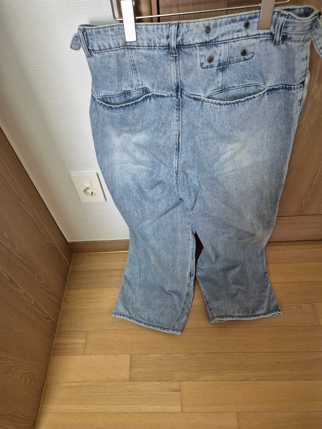 폴리테루 루즈드 데님 블리치아이스 3사이즈(31) 판매해요 상품이미지2