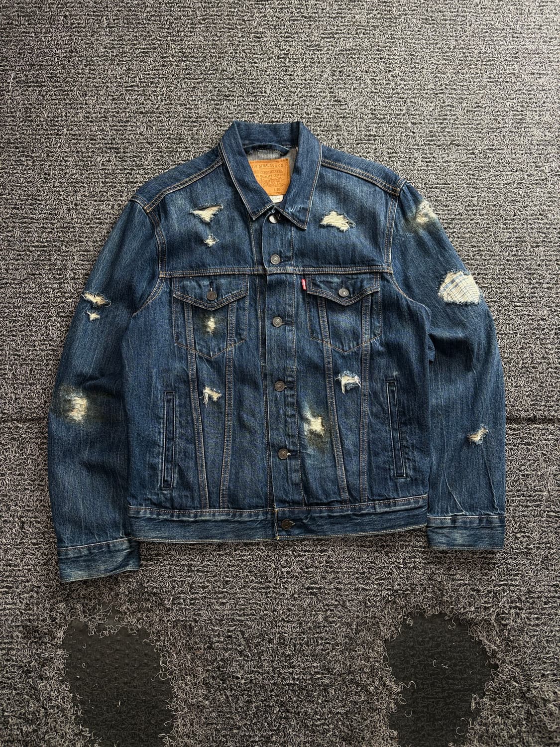 리바이스 디스트로이드 데님 트러커 자켓 4154 상품이미지2