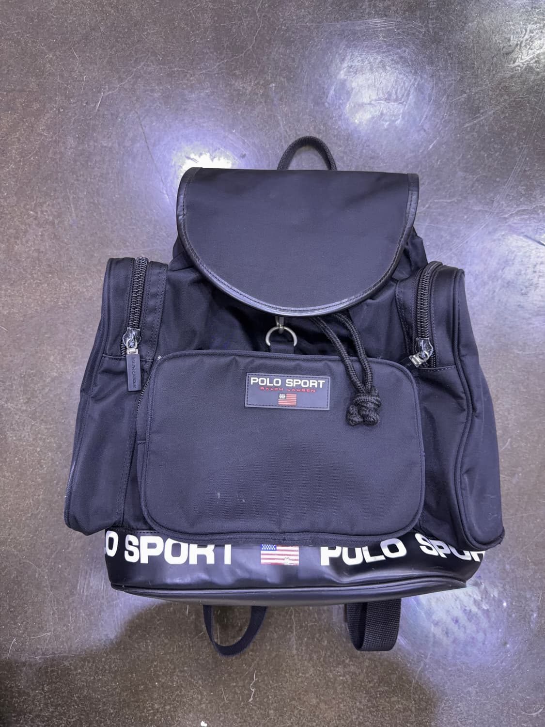 폴로 스포츠 랄프로렌 00's 3포켓 나일론 백팩 가방 상품이미지1
