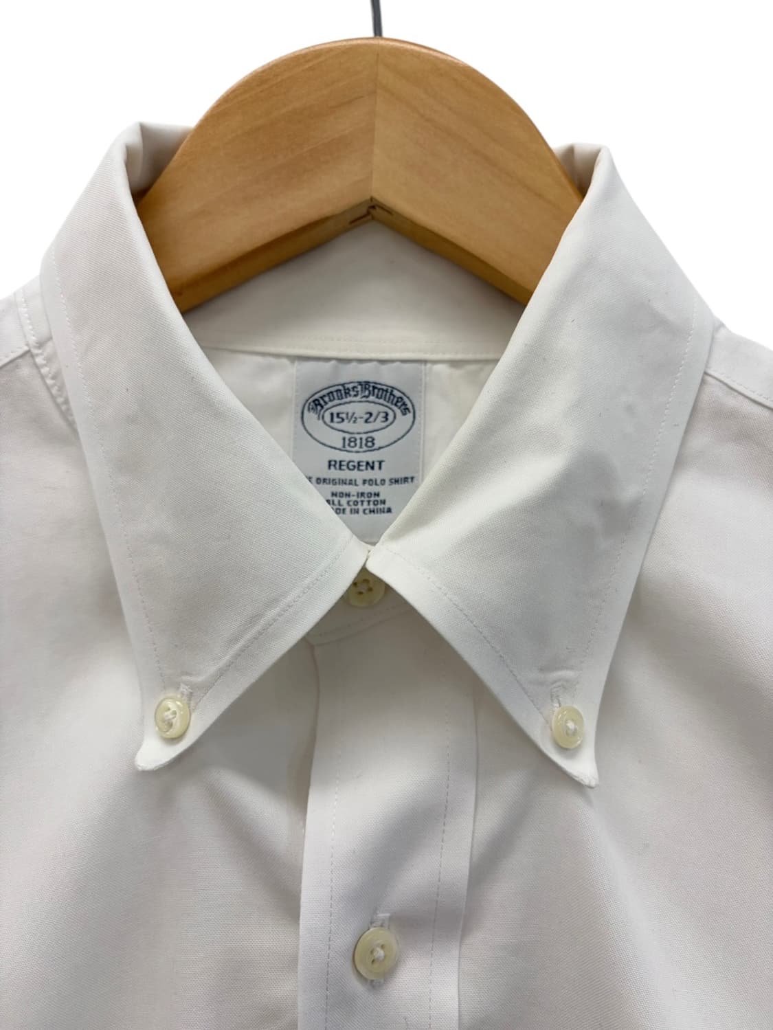 브룩스브라더스 옥스포드 셔츠 화이트 (국내100~105) 상품이미지3