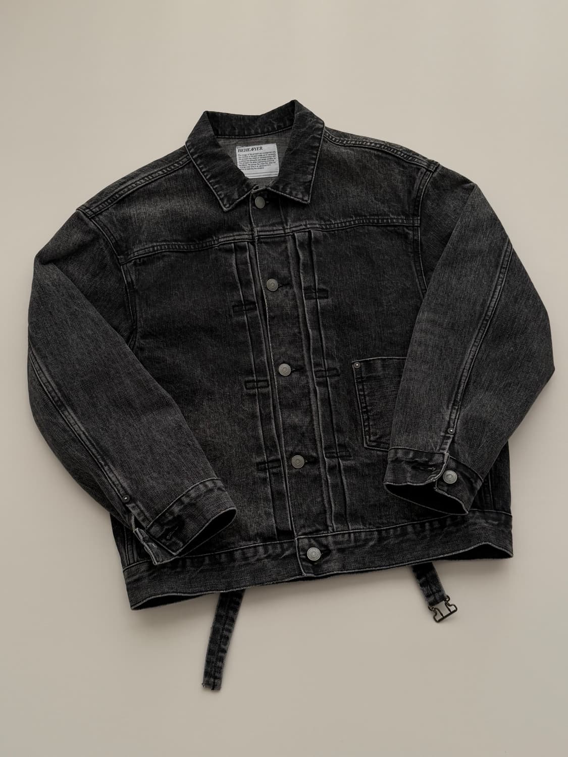 비헤비어 데님자켓 2사이즈 상품이미지1