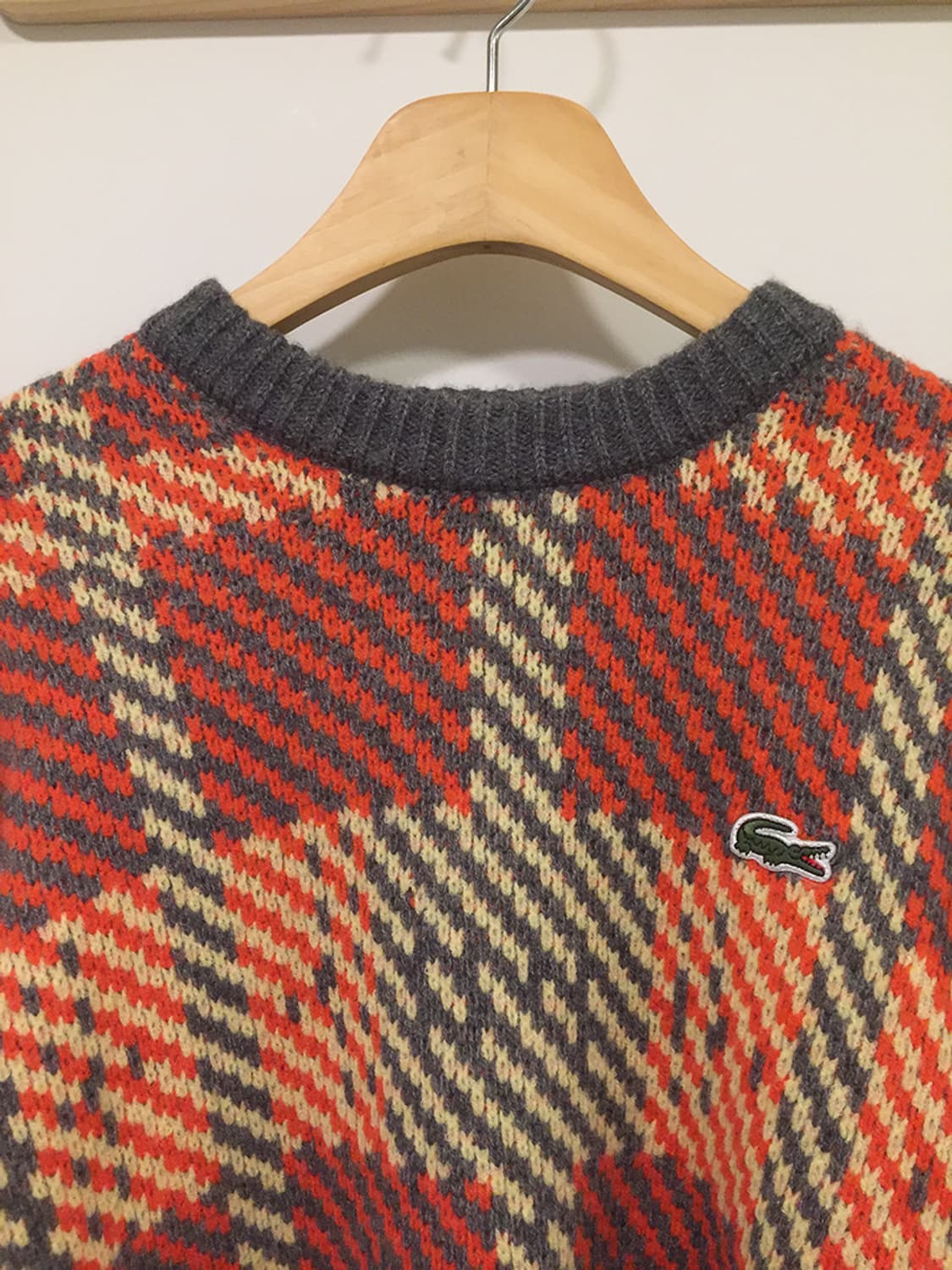 여성 라코스테 라운드 니트 100 상품이미지5