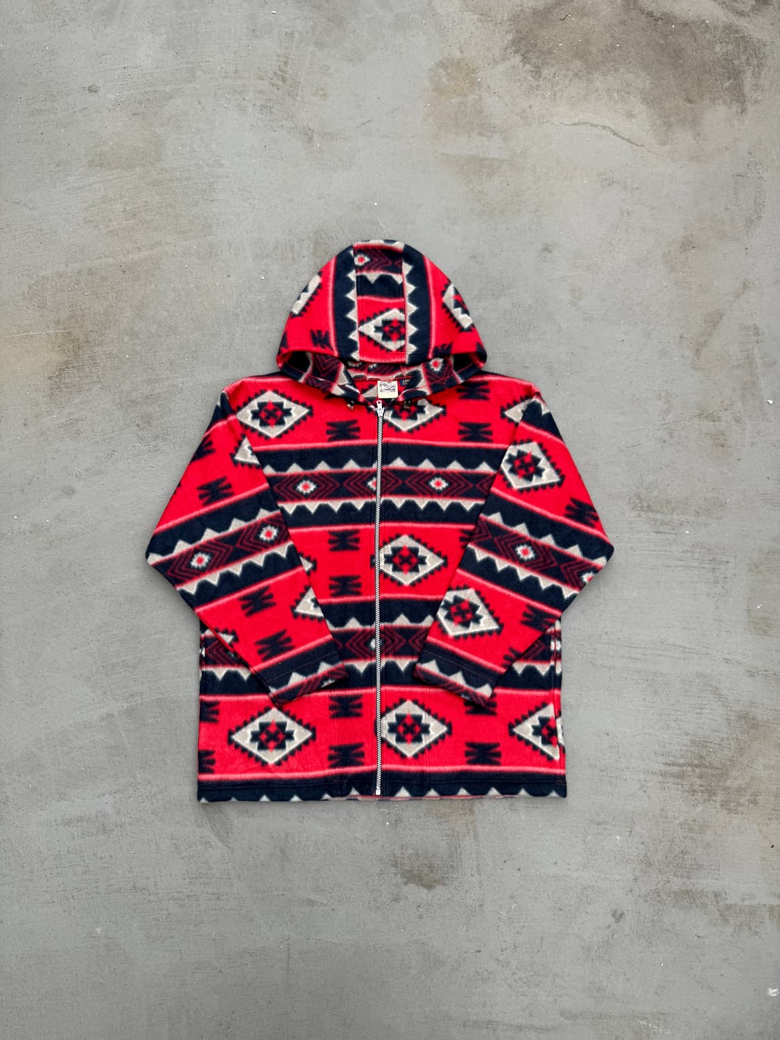 로코 아일랜드 나바호 후리스 후드집업 상품이미지1