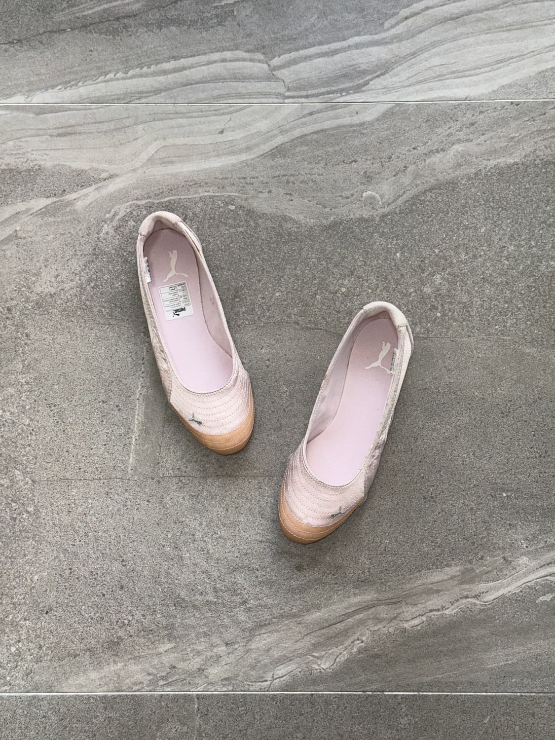 PUMA baby pink ballerina flat shoes 🩰 상품이미지2