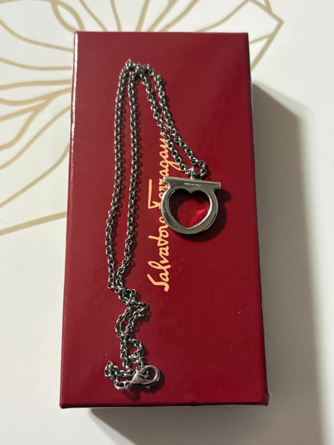 페레가모 간치니 목걸이 상품이미지3