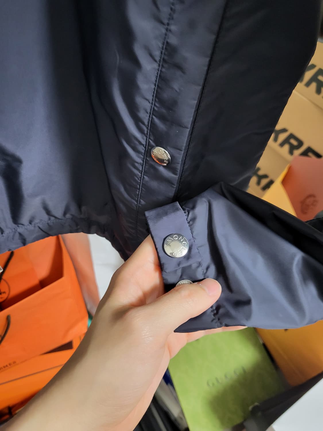 24SS 몽클레어 에티아슈 바람막이 레인자켓 2 상품이미지5