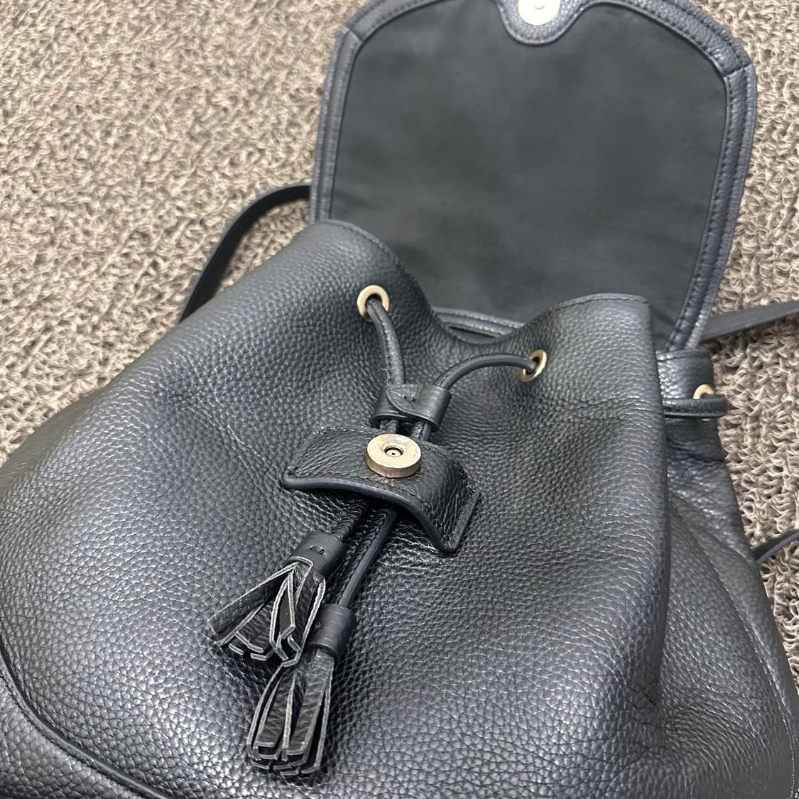 COACH 코치 여성 백팩 블랙 상품이미지4