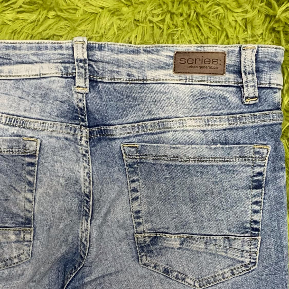 [33] 시리즈 힙스터 테이퍼드핏 데님팬츠 상품이미지1