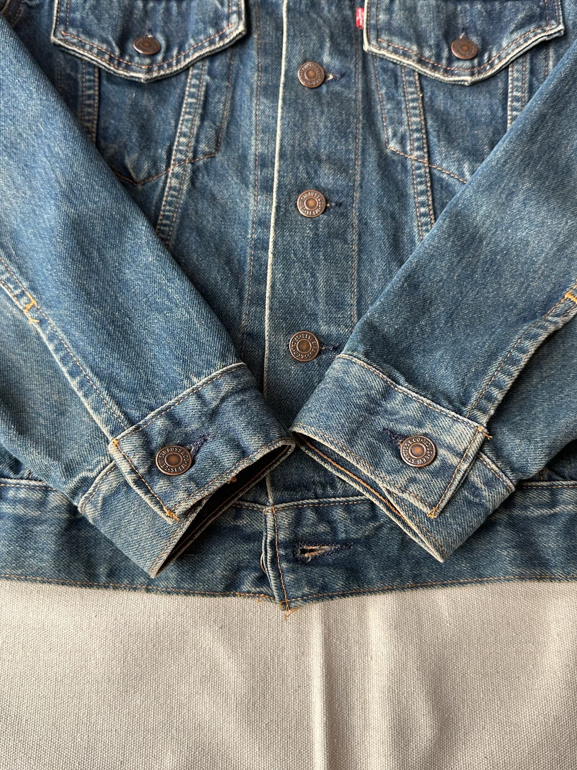 리바이스 80s 70505 3세대 데님자켓 트러커 38 USA  상품이미지5