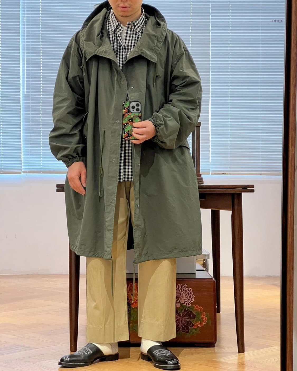 포터클래식 웨더 밀리터리 코트 상품이미지3