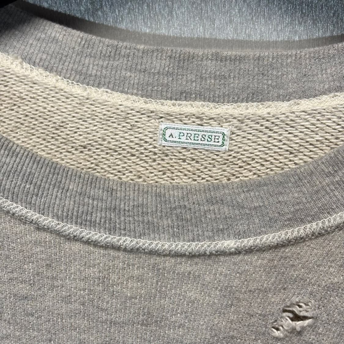 1) 아프레쎄 a.presse 빈티지 스웻셔츠 상품이미지2