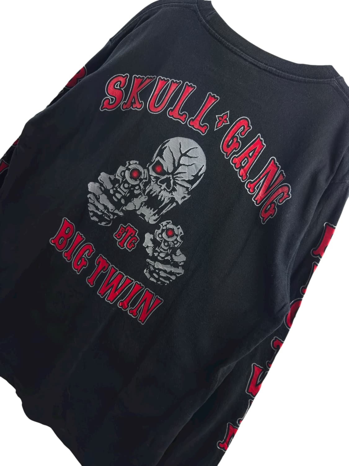 JPN SKULL GANG 프린팅 롱슬리브1243 상품이미지5