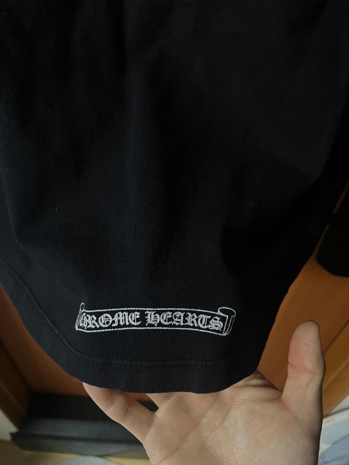 크롬하츠 홀스슈 플로랄 롱슬리브 xl 상품이미지6