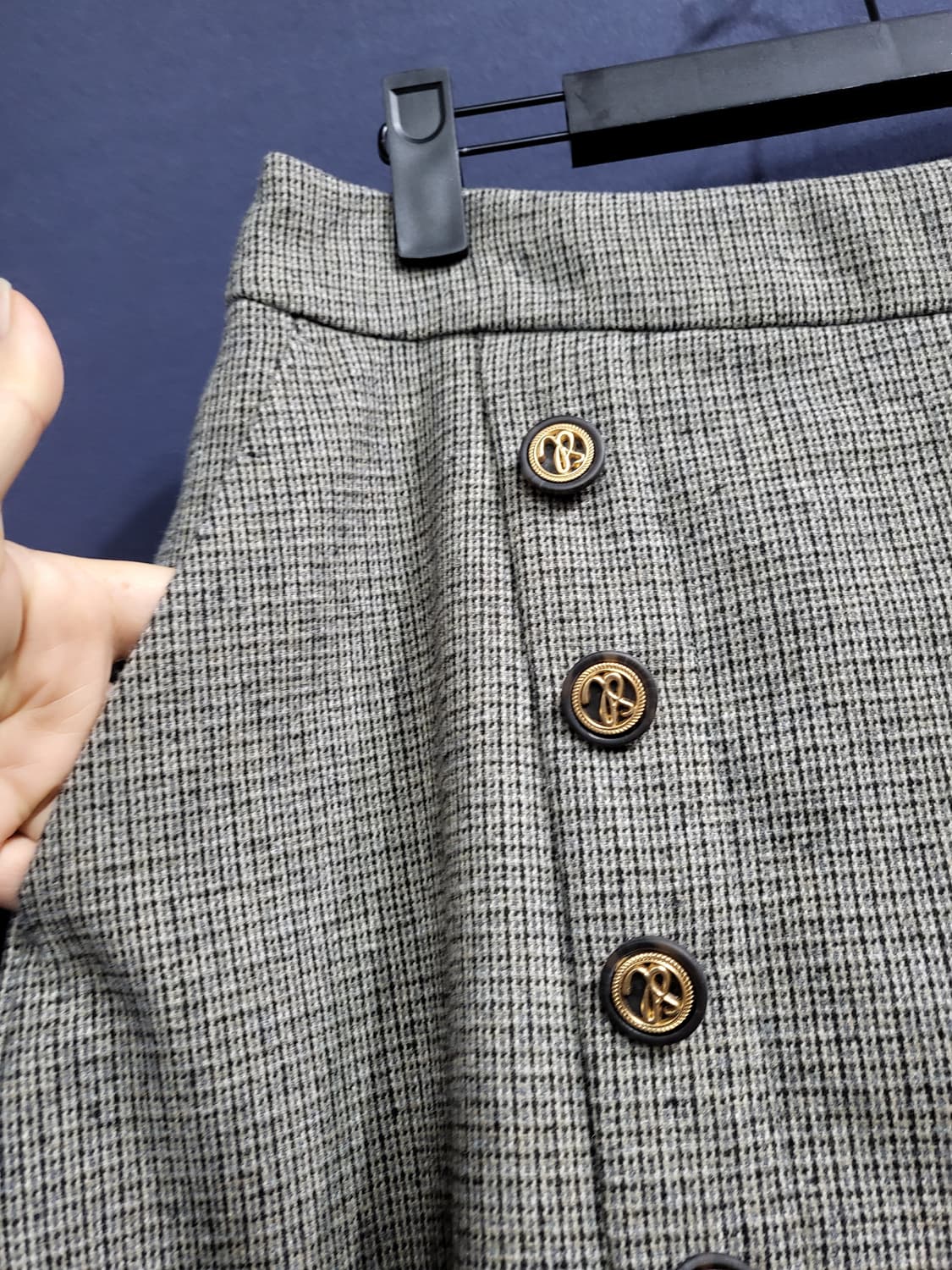 에셀리아 핀턱 밴드 스커트 상품이미지3