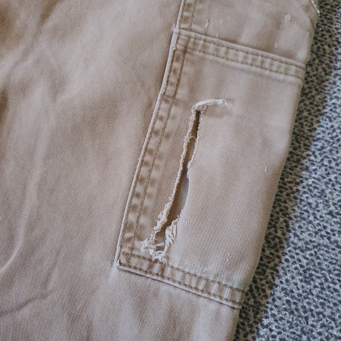 칼하트 B324 DKH 릴렉스 핏 트윌 던가리 팬츠  no.96 상품이미지7