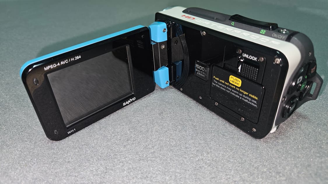 산요 작티 VPC WH-1 빈티지 캠코더 판매합니다 상품이미지6