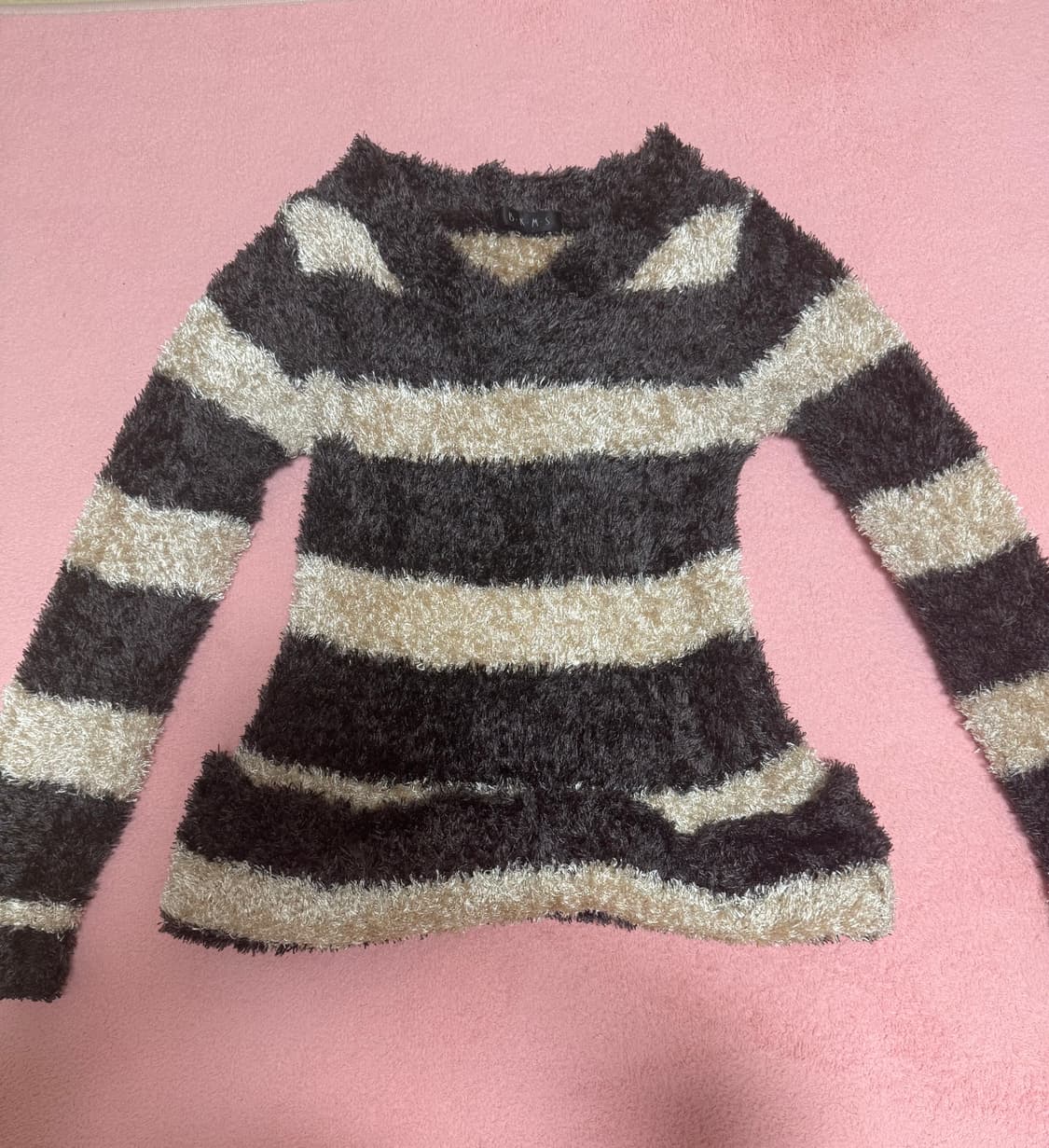 빈티지 라떼 갸루 퍼 티셔츠 상품이미지1