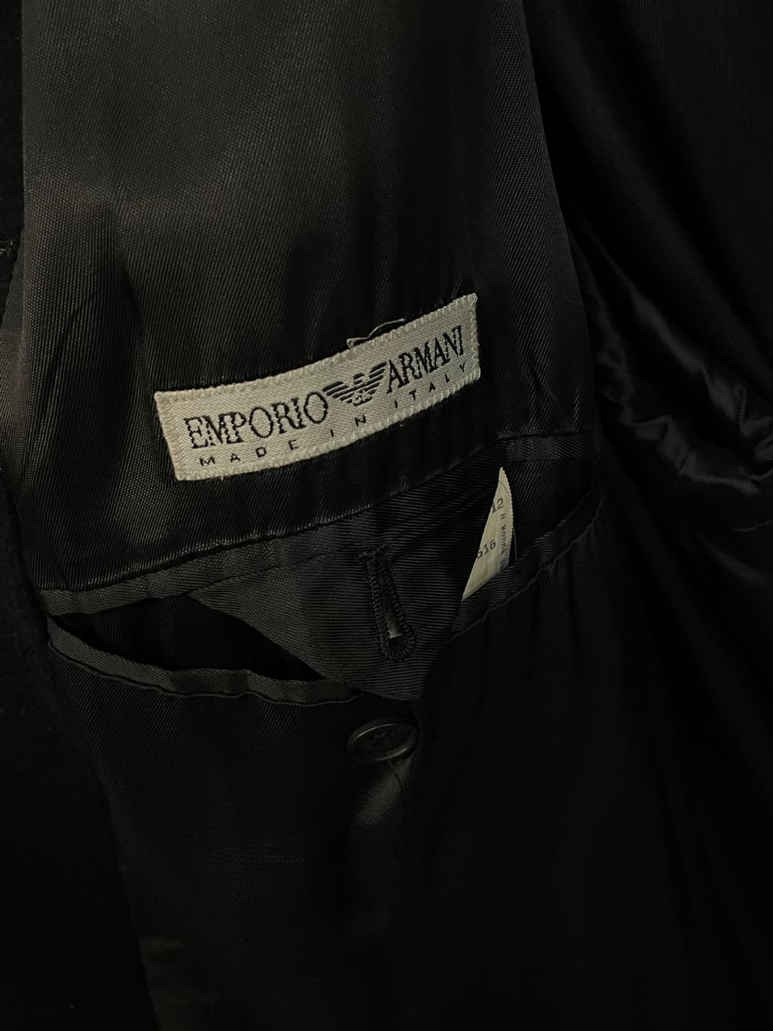 엠포리오 아르마니 울 롱 코트  상품이미지6