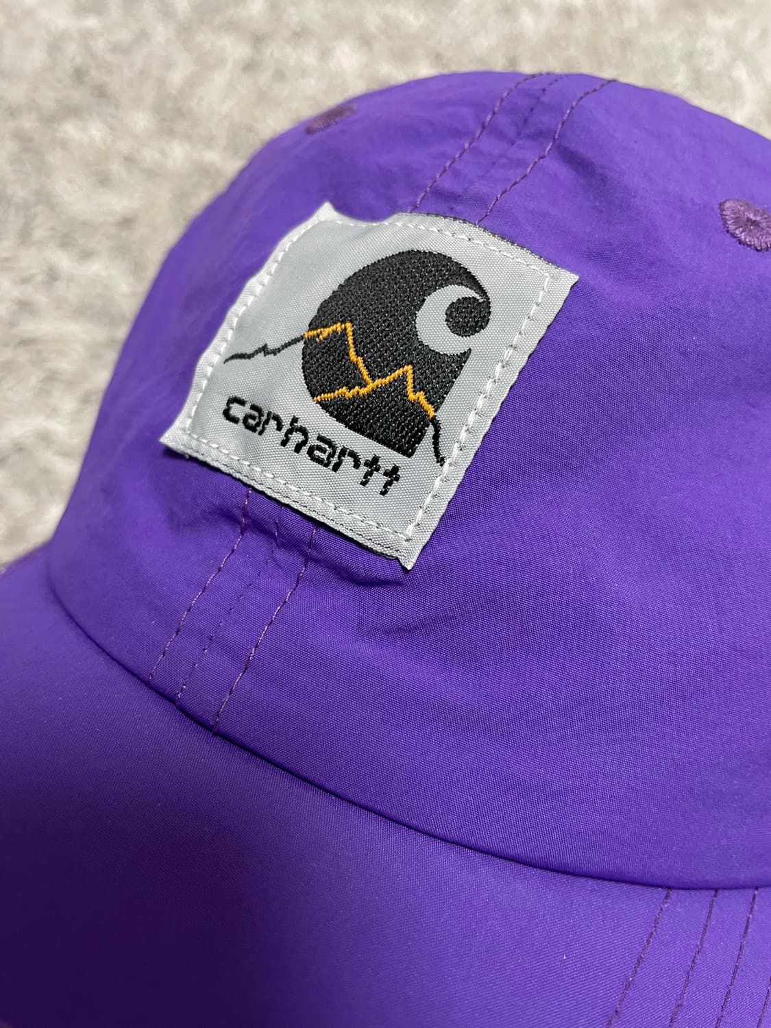 칼하트Carhartt 글씨로고 퍼플 캡 Free 상품이미지4