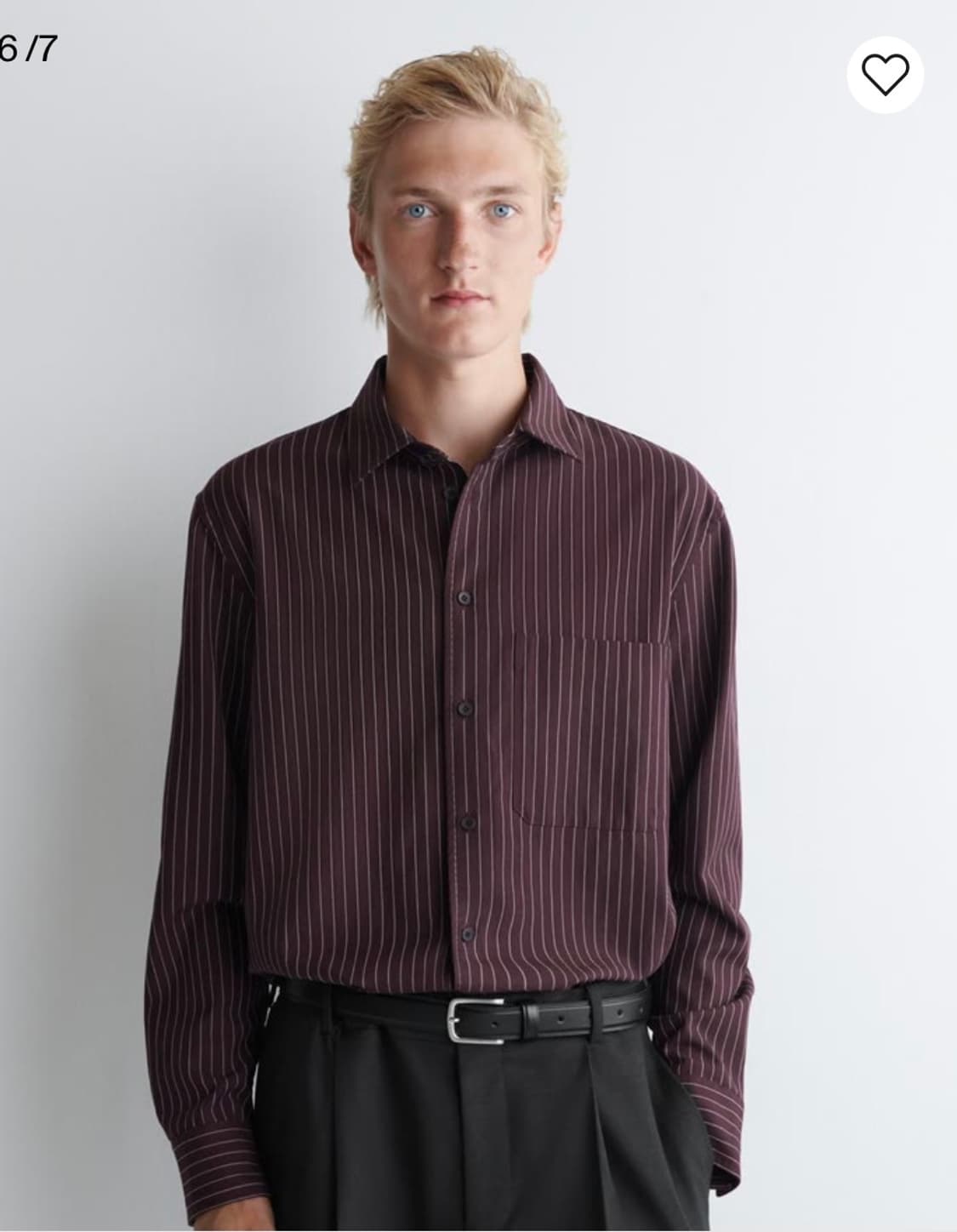 코스 릴렉스드 트윌셔츠 상품이미지2