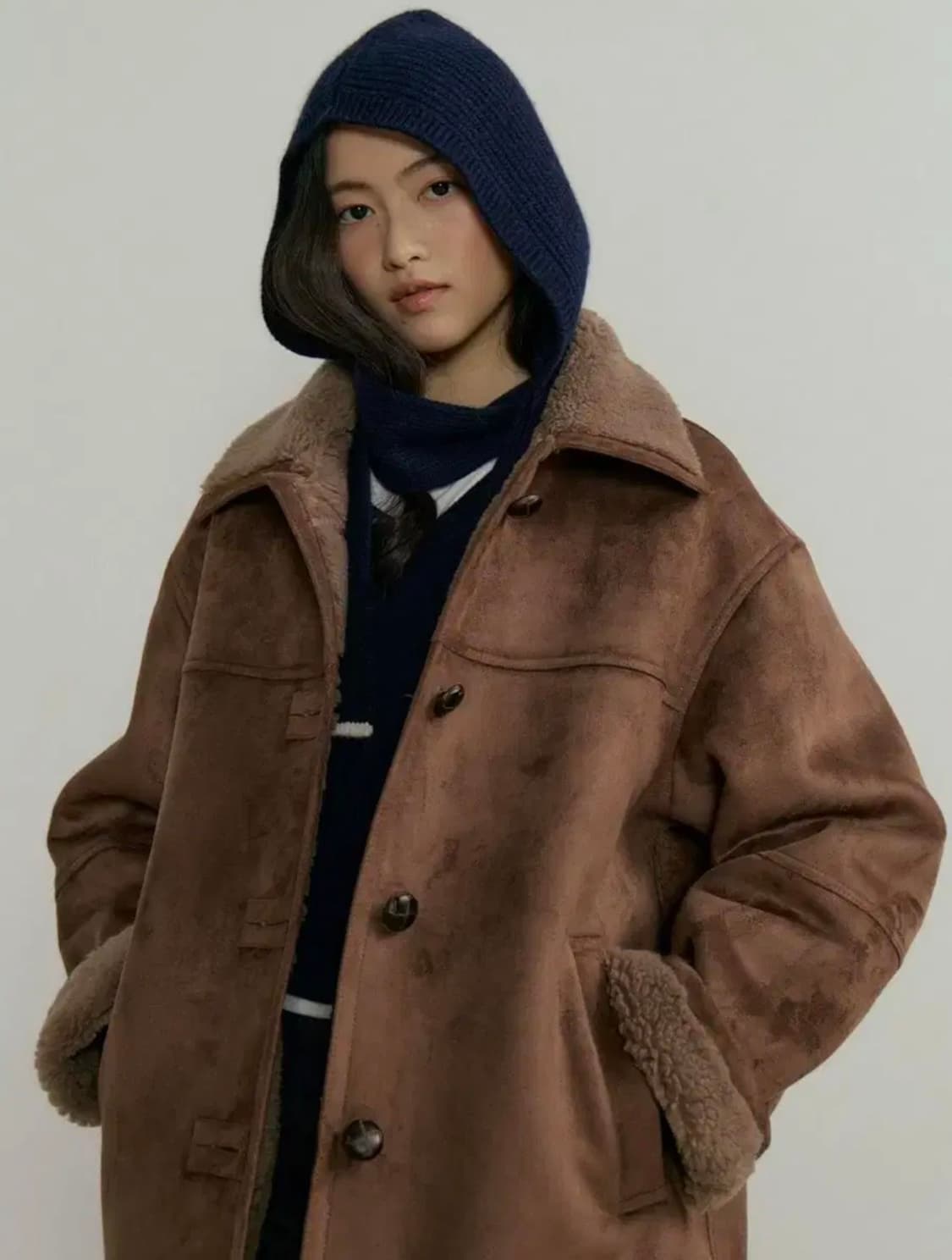 링서울 울 시어링 무스탕 상품이미지2