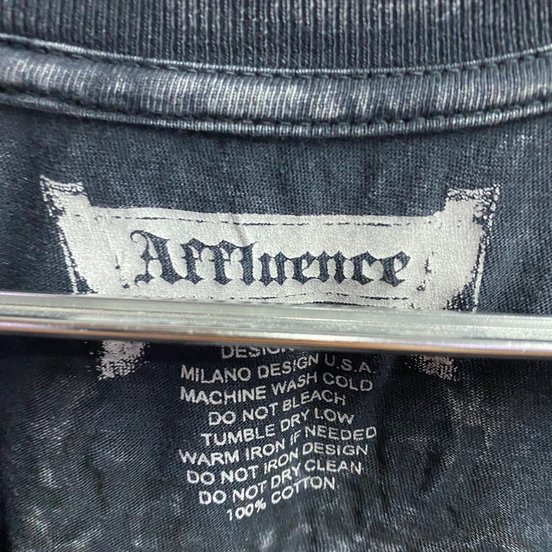 Affluence 빈티지 펑크 브이넥 슬리브리스B4781 상품이미지6