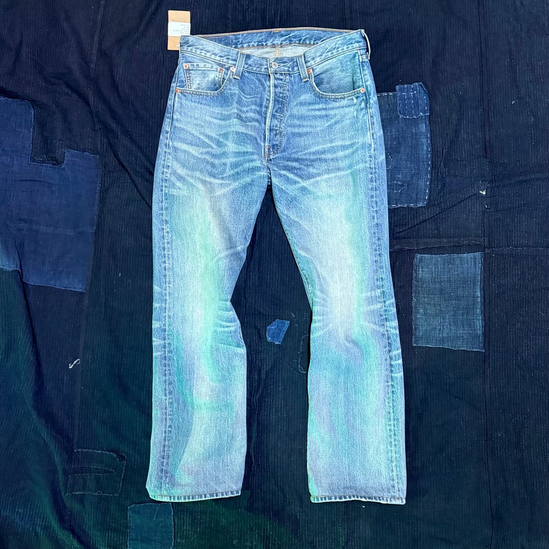 리바이스 501 스트레이트 핏 데님 팬츠 34 상품이미지1